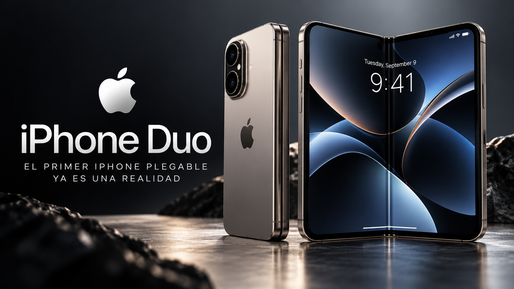 iPhone Duo: el primer iPhone plegable ya es una realidad