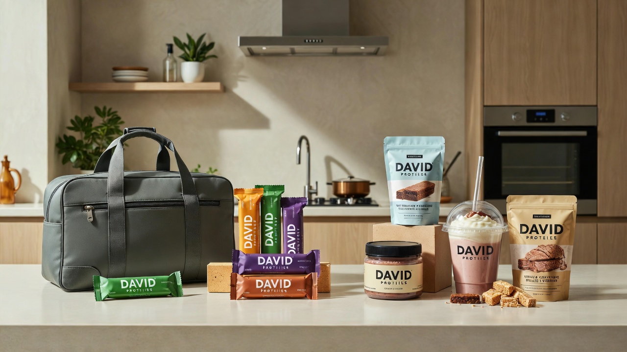 David quiere hacer que la proteína sea sexy: cómo una startup convirtió una barra en una marca de lifestyle