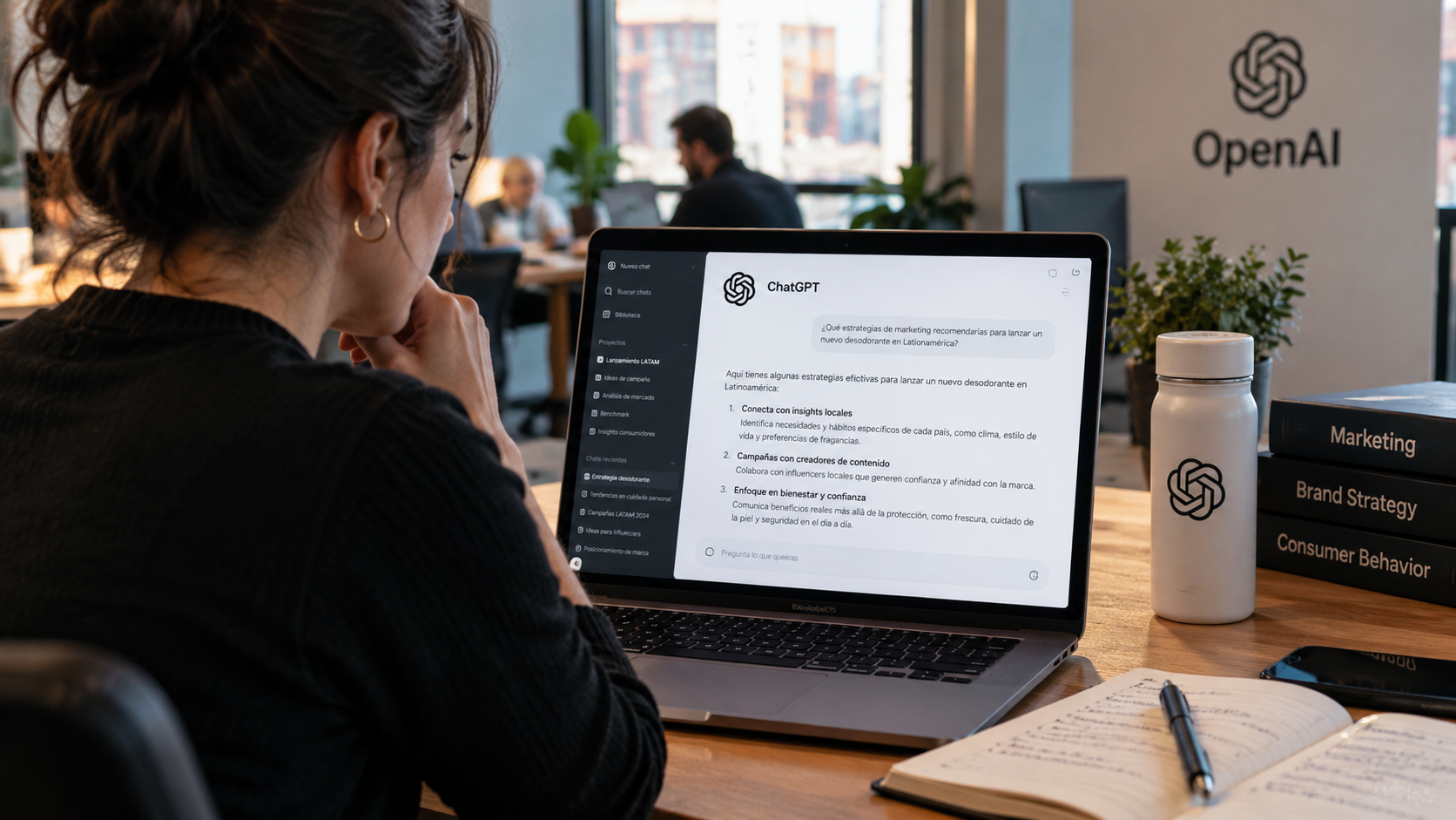 ChatGPT ya es una plataforma publicitaria: qué significa que OpenAI haya alcanzado US$1.000 millones en anuncios