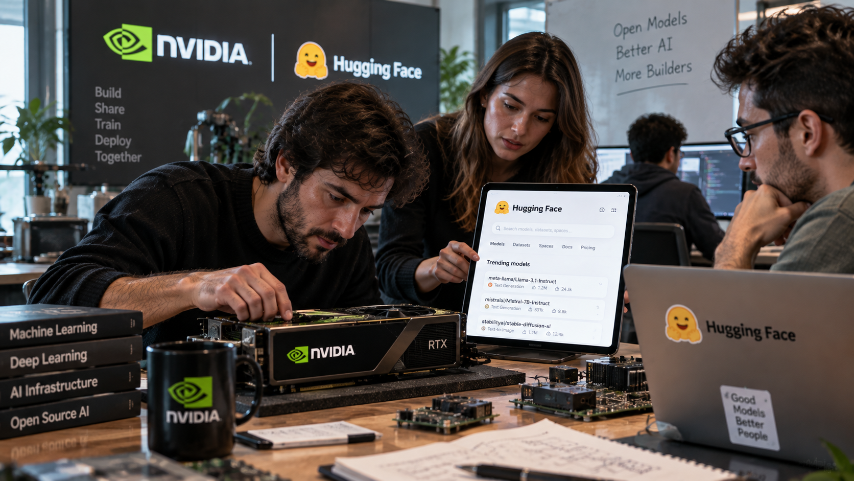 NVIDIA compra Hugging Face por US$12.930 millones: la jugada que puede cambiar la inteligencia artificial
